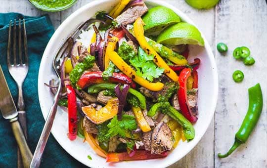 Grilled Steak Fajita Bowl